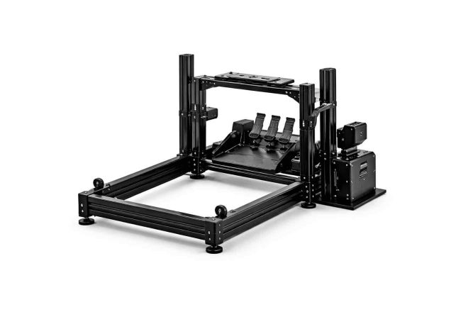 Racing Simulator Cockpit Frame with Monitor Stand – pro sim racing gear