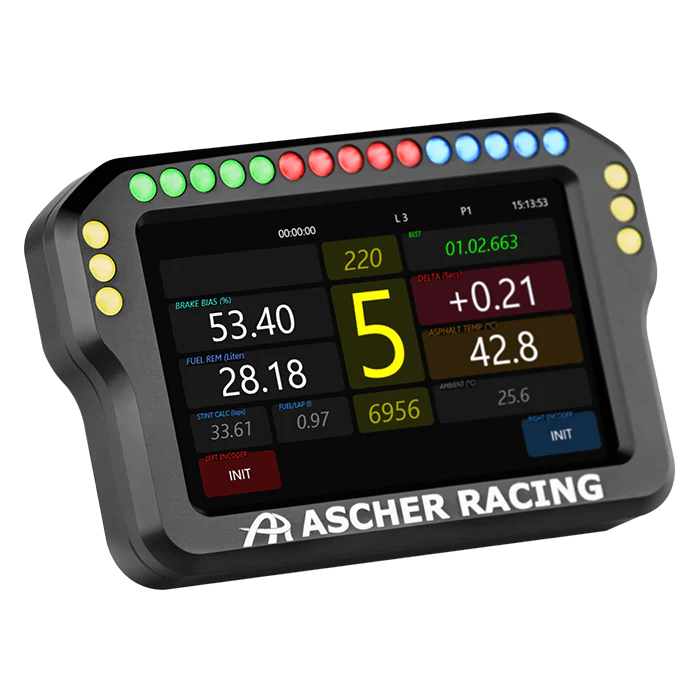 Ascher Racing Dashboard 4" Edition