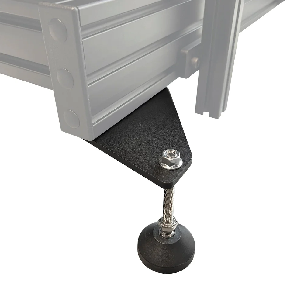 Adjustable Legs and Rubber Feet (Set of 4)