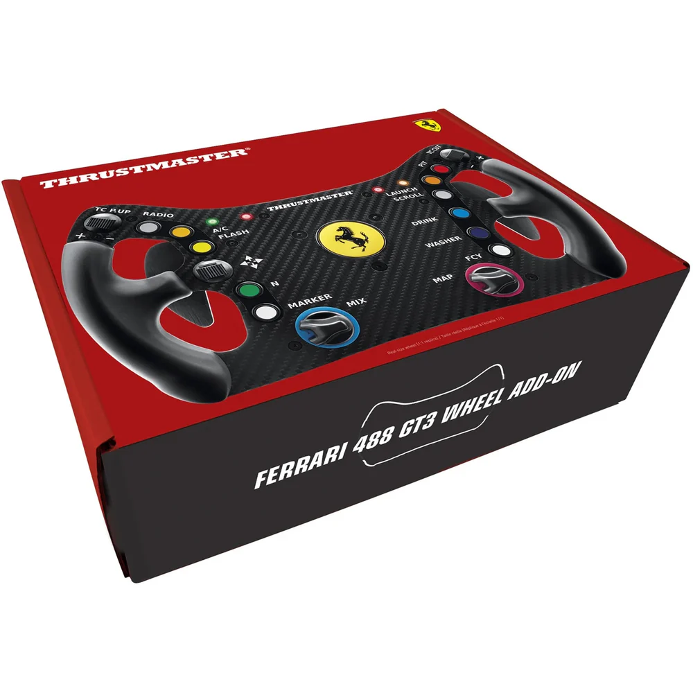 Thrustmaster Ferrari 488 GT3 Wheel Add-On (PC | PS5 | PS4 | Xbox One, Series S/X) - Image 4