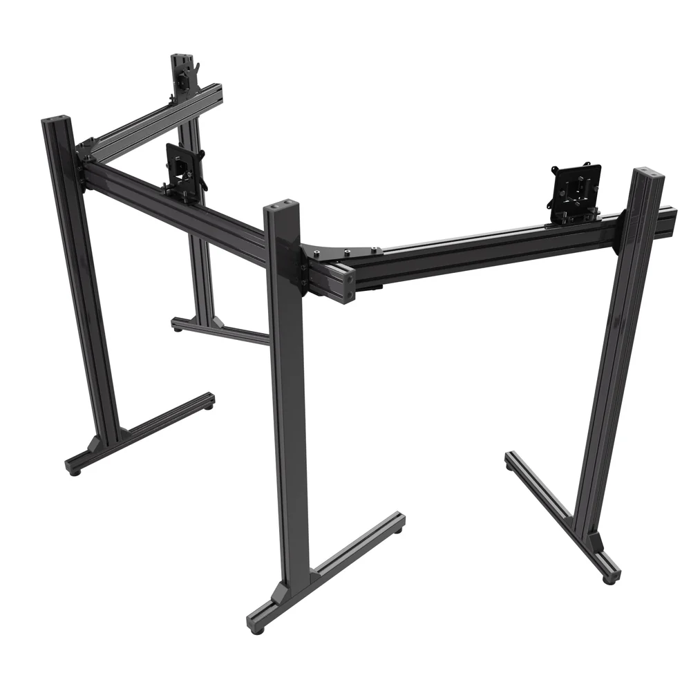 Freestanding Triple TV & Monitor Stand (Up to 50" TV or 45" Ultrawide) - Image 5